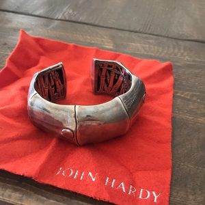 John Hardy Silver “Bamboo” Cuff